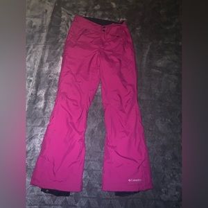 Columbia Women’s Snow pants XS -Pink